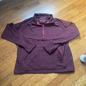 Outdoor Voices Zip-Up Crop Sweatshirt